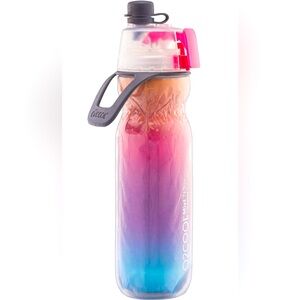 O2COOL ArcticSqueeze Insulated Mist 'N Sip Water Bottle Ombre